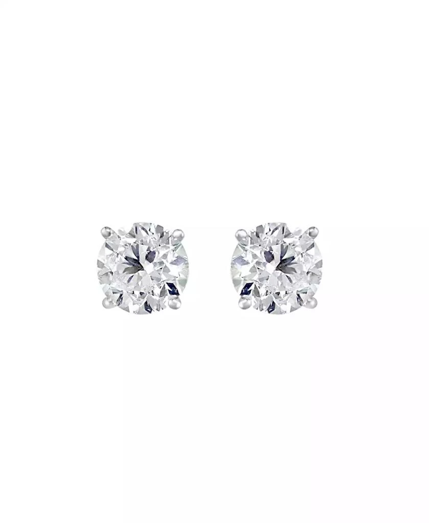 Effy Effy Diamond (2 ct. t.w.) Stud Earrings in 14k White Gold 2