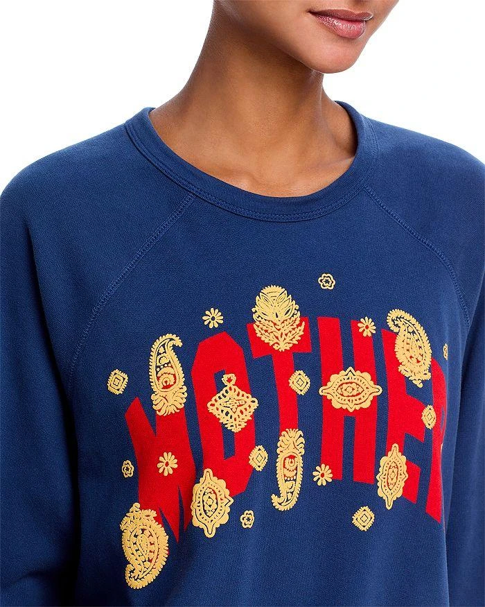 MOTHER The Biggie Message Sweatshirt 4