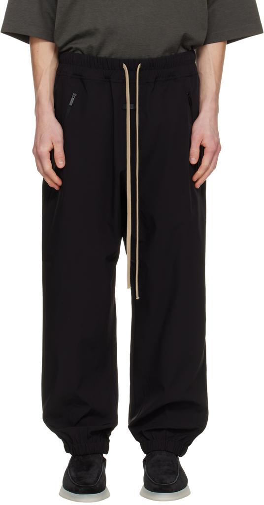Fear of god Black Nylon Track Pants