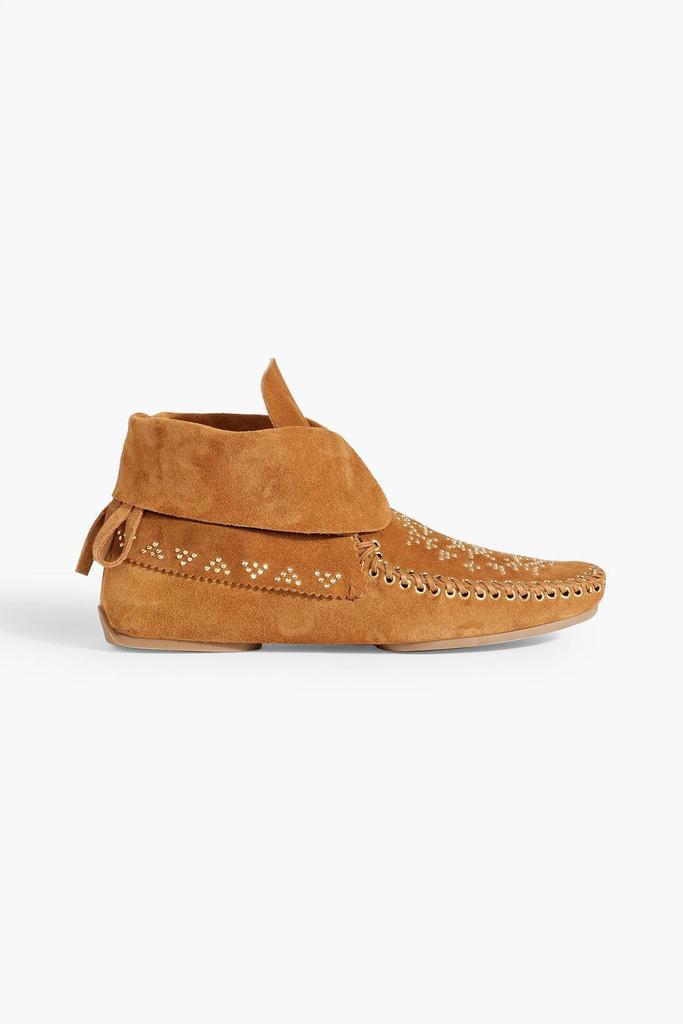 Isabel Marant Elmore studded suede ankle boots