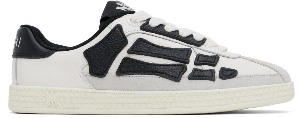 AMIRI Black & White Pacific Bones Sneakers