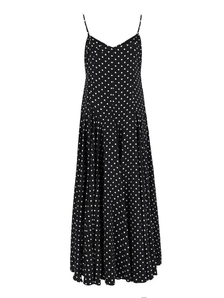 Ralph Lauren Polo Ralph Lauren Polka Dot Printed Midi Dress 2
