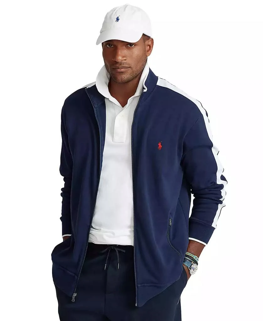 Ralph Lauren Men's Big & Tall Soft Cotton Track Jacket 1