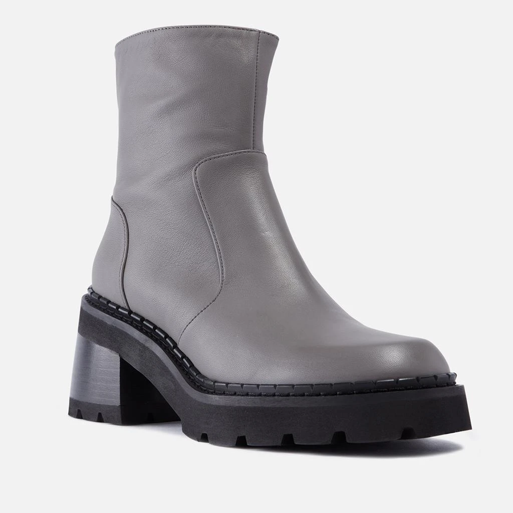 by FAR Norris Leather Heeled Ankle Boots 2