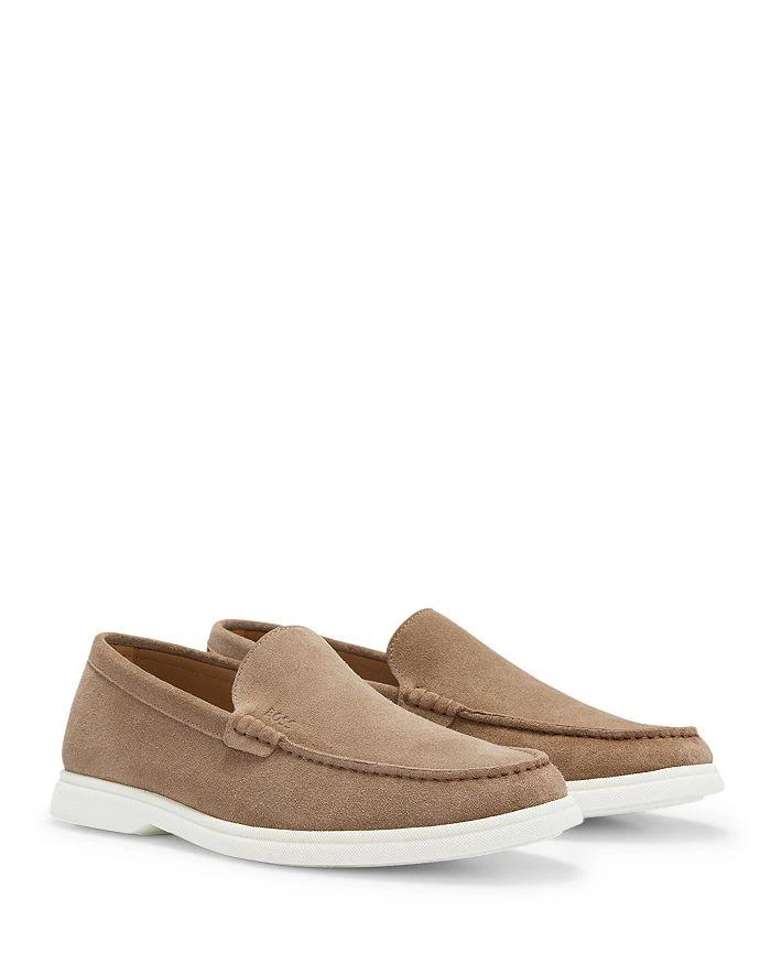 Hugo Boss Men's Sienne Slip On Moc Toe Loafers 1