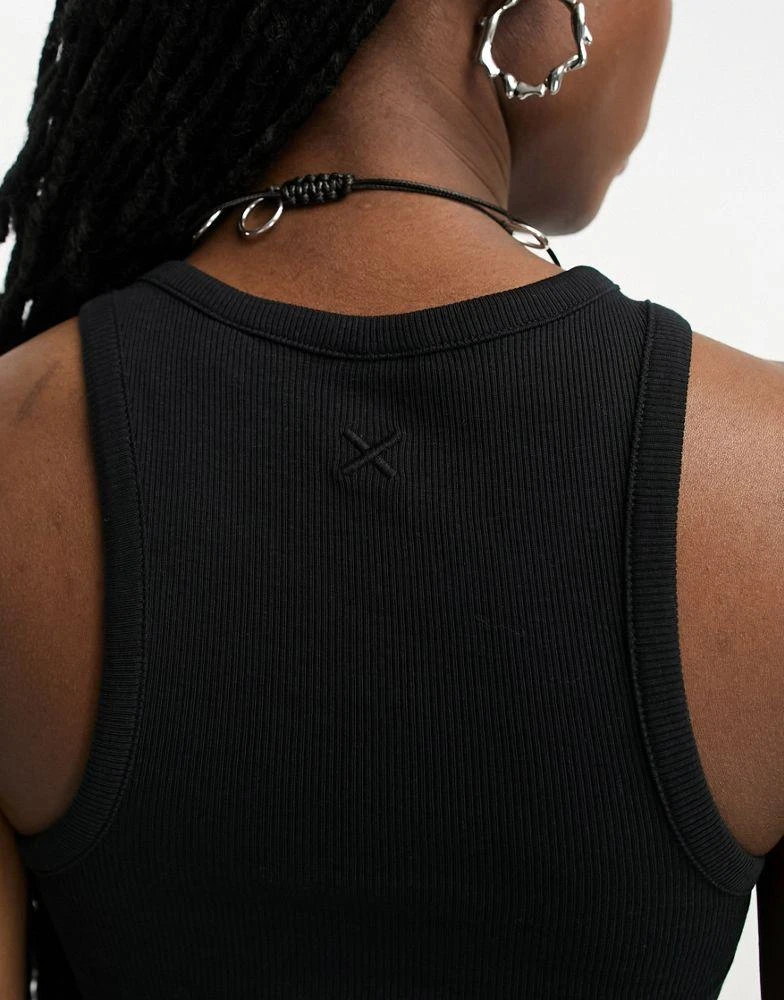 COLLUSION COLLUSION vest in black 4