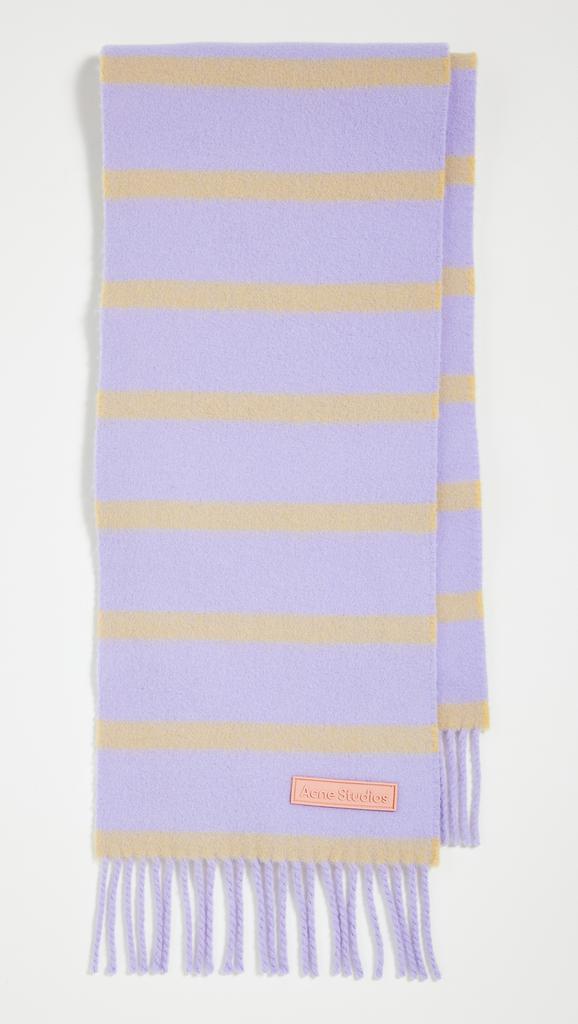 Acne Studios Wool Scarf With Label