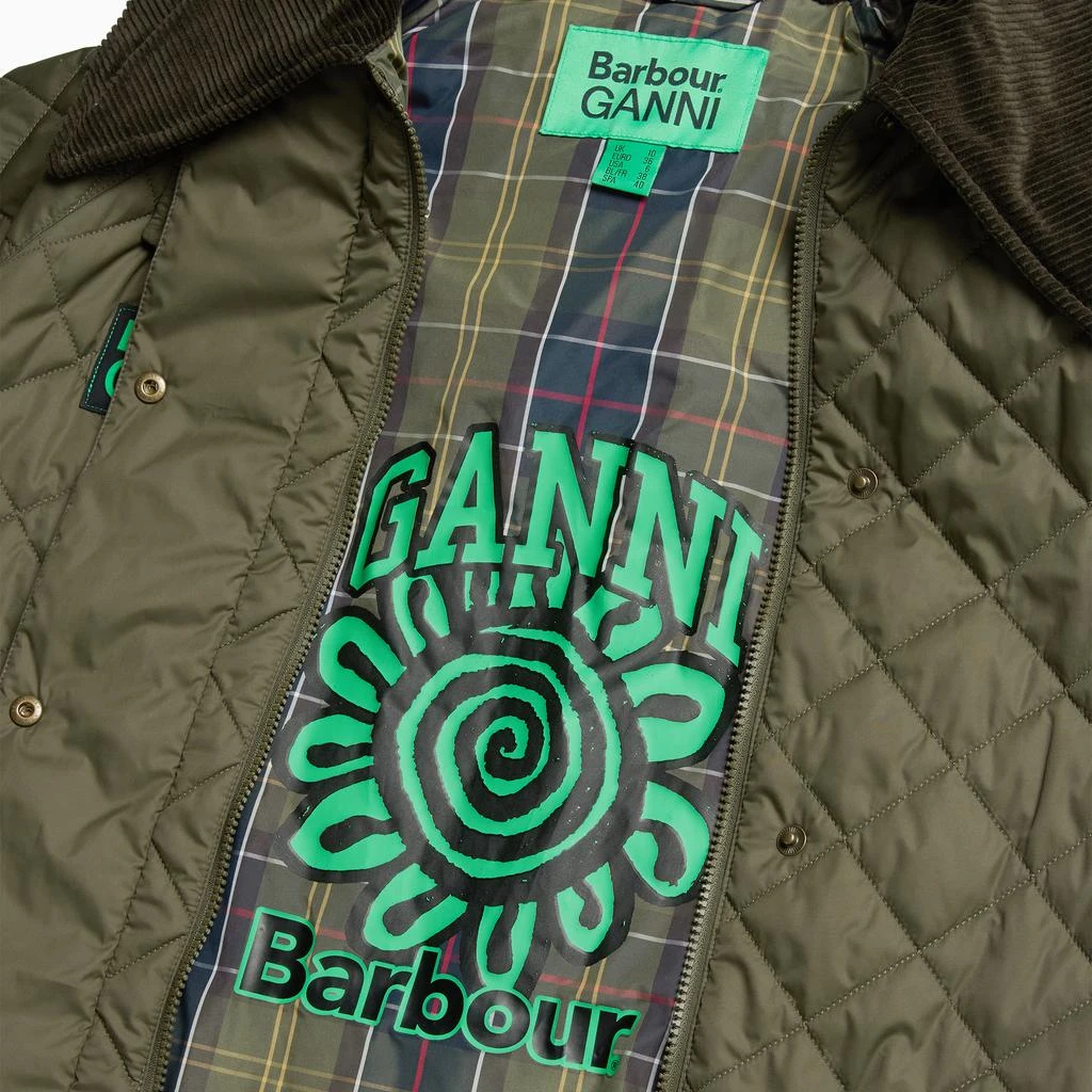 Barbour x GANNI Barbour x GANNI Burghley Quilted Shell Coat 5