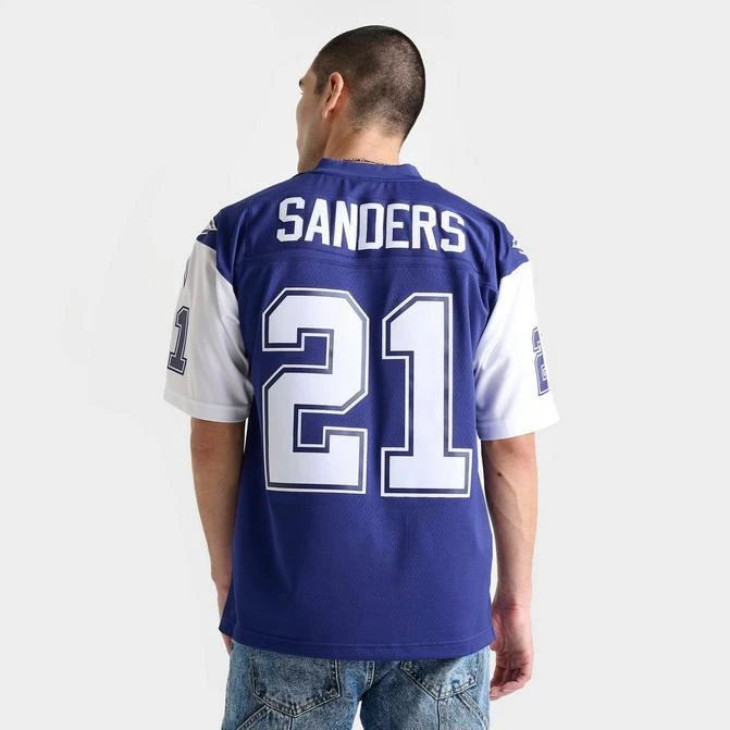 Mitchell and Ness Men's Mitchell & Ness Deion Sanders Dallas Cowboys NFL Legacy Football Jersey 1
