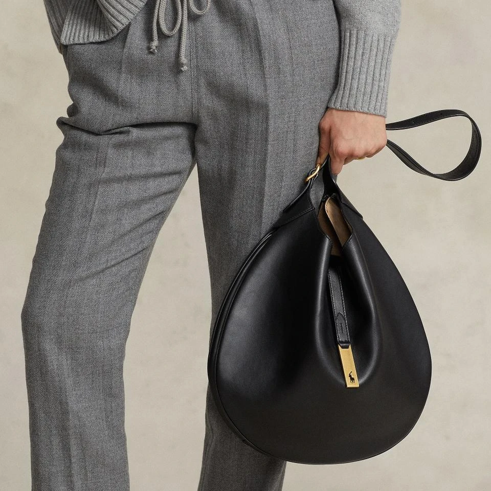 Ralph Lauren Polo Ralph Lauren ID Leather Shoulder Bag 3