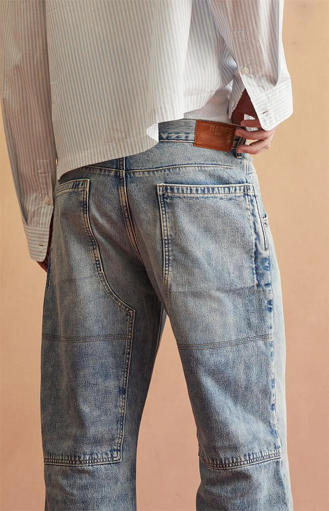 RARE DNM EDIT Light Blue Back Panel Baggy Jeans 5