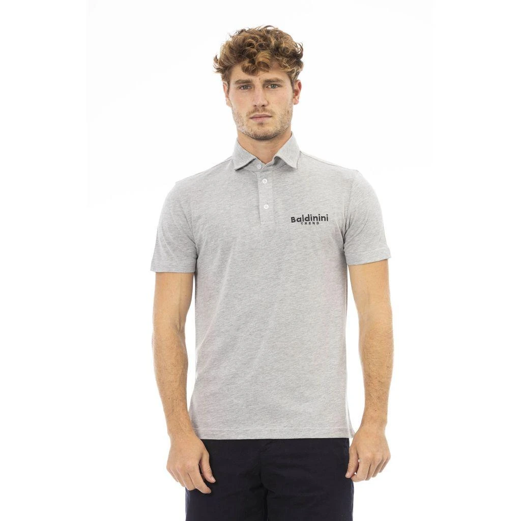 Baldinini Trend Polo Grey Men 1