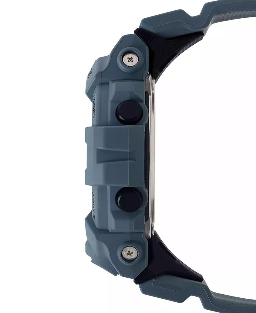 G-Shock Men's Analog Digital Step Tracker Gray-Blue Resin Strap Watch 48.6mm