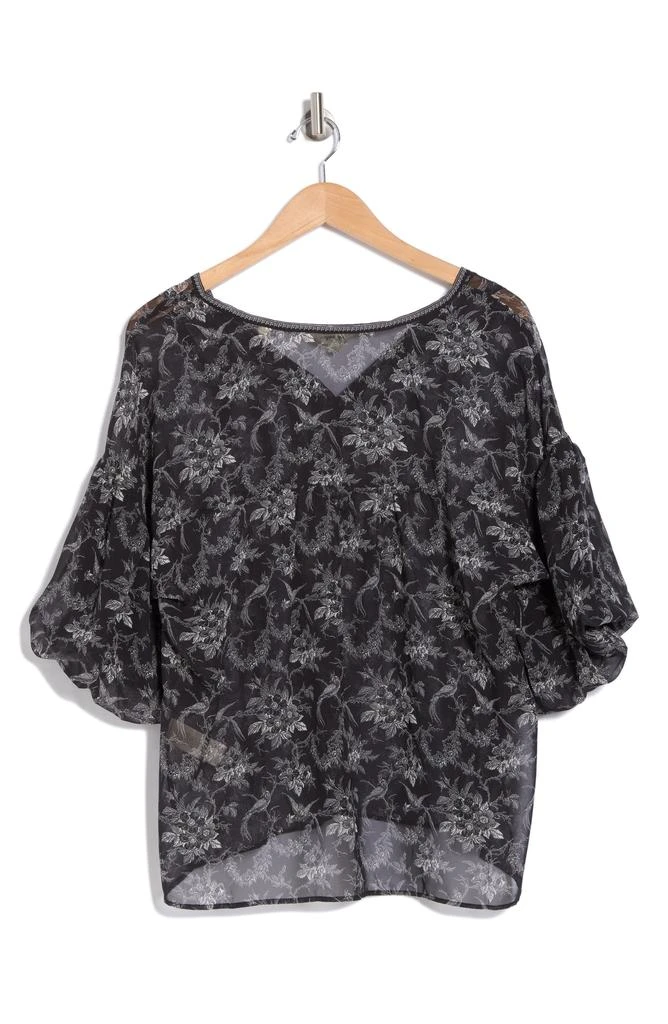 Max Studio Puff Sleeve Pintuck Top 5