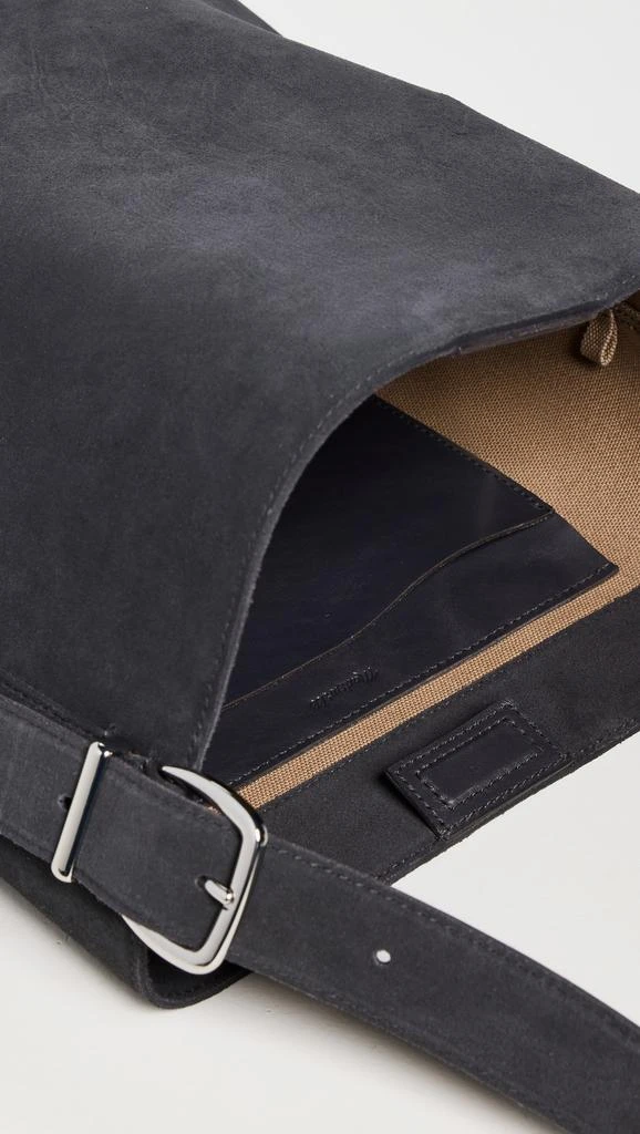 Madewell Essentials Bucket Tote Suede 5