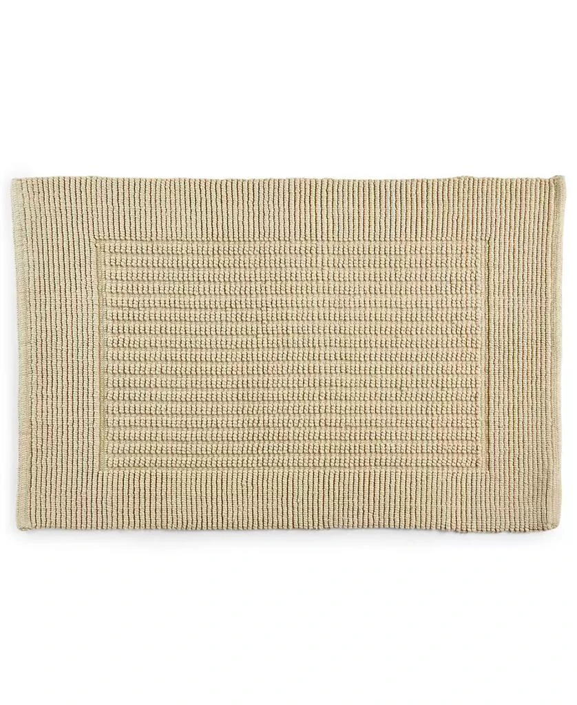 Hotel Collection Striped Woven Bath Rug, 18" x 26", Exclusively at Macy’s 1