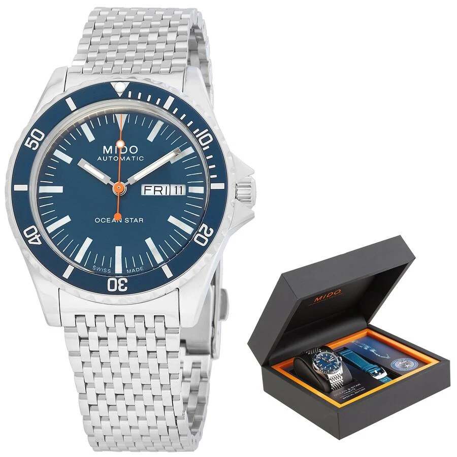 MIDO Mido Ocean Star Automatic Blue Dial Men's Watch M0268301104100