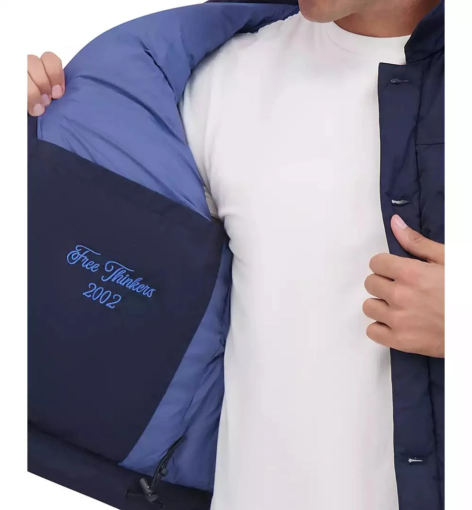 Hudson Men's Vintage Inspired Puffer Trucker Jacket 5