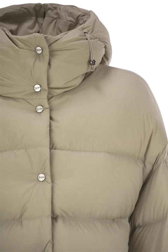 Herno NYLON MICROFIBRE BOMBER JACKET 4