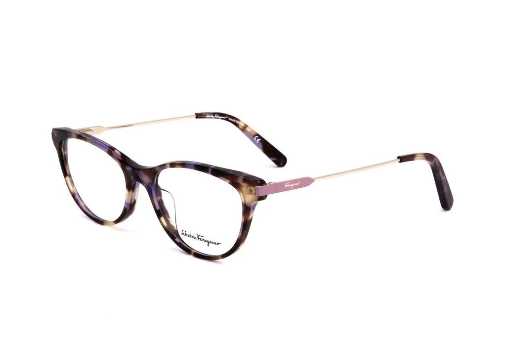Salvatore Ferragamo Eyewear Salvatore Ferragamo Eyewear Oval-Frame Glasses 2