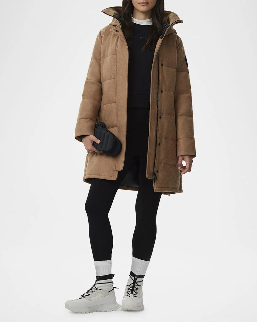 Canada Goose Shelburne Parka AlluraLuxe Wool 7