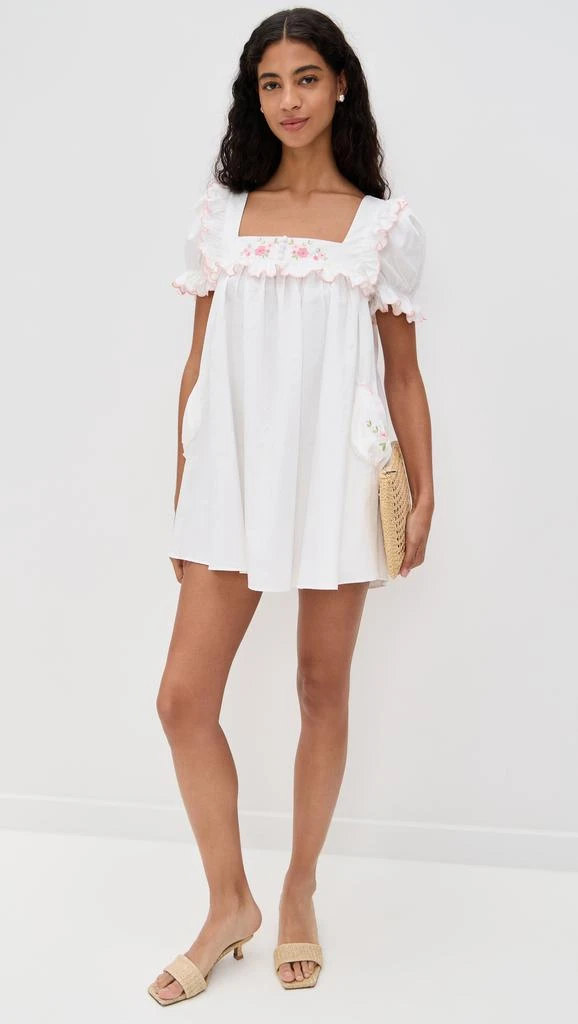 For Love & Lemons Tea Time Babydoll Dress 4