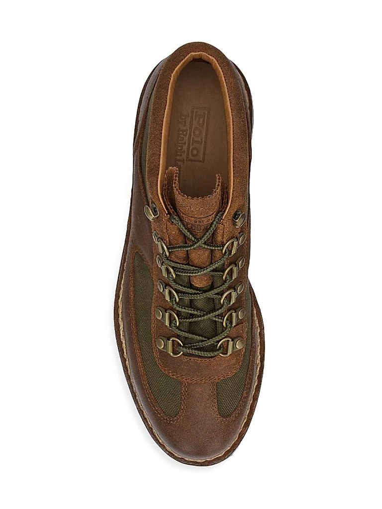 Ralph Lauren Alpine Waxed Suede Boots 5