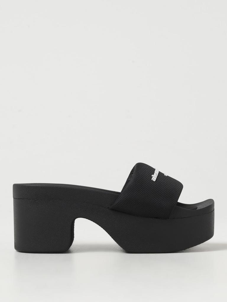 サンダル・ミュール ALEXANDER WANG SANDALO SLIDE PLATFORM CON LOGO Alexander Wang SANDALO SLIDE PLATFORM CON LOGO - Slippers