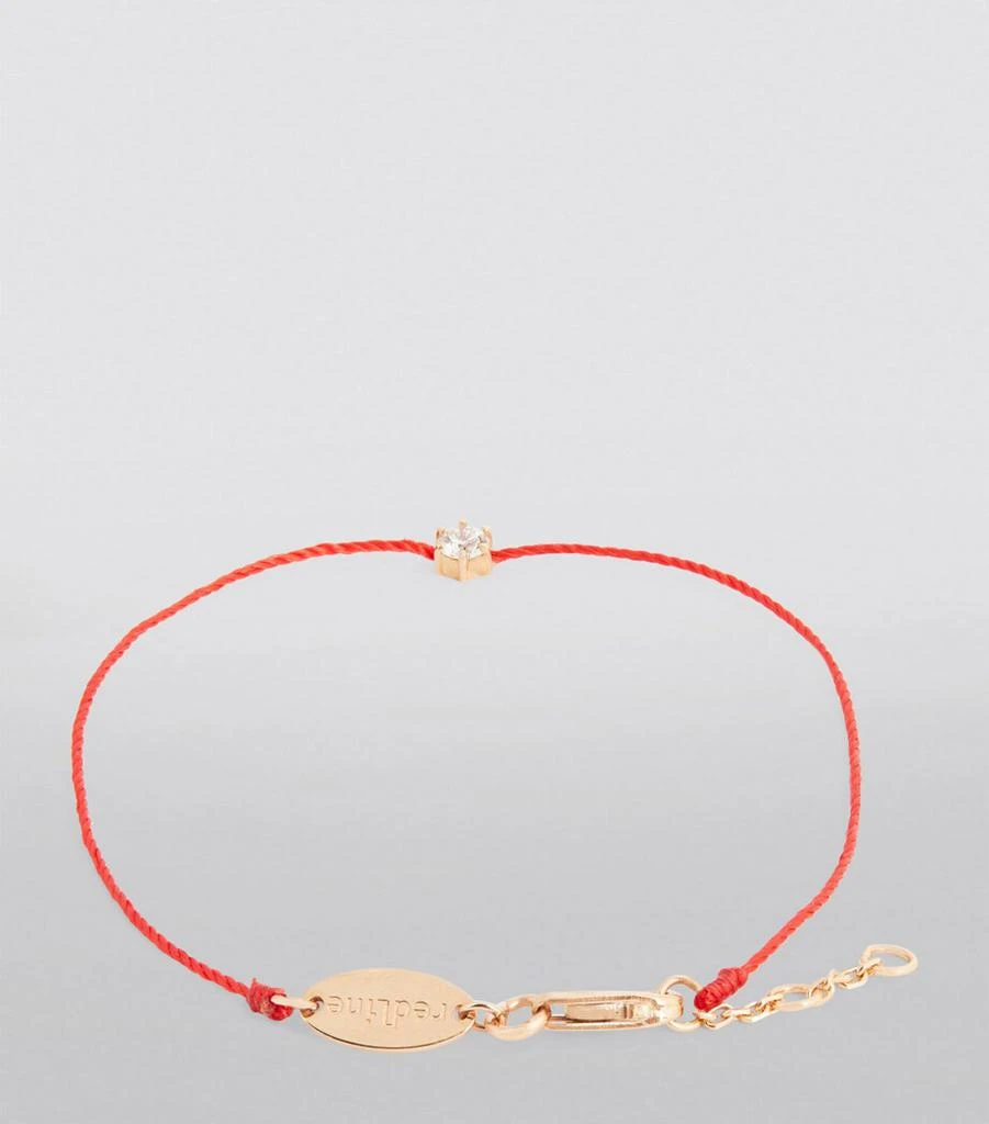 Redline Rose Gold and Diamond Absolu Thread Bracelet 4