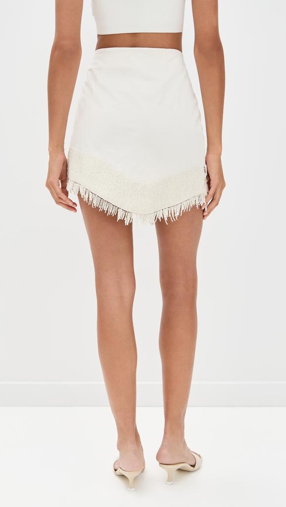 AMUR Nells Shell Beaded Skirt