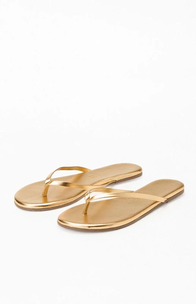Tkees Women's Gold Metallics Sandals 2