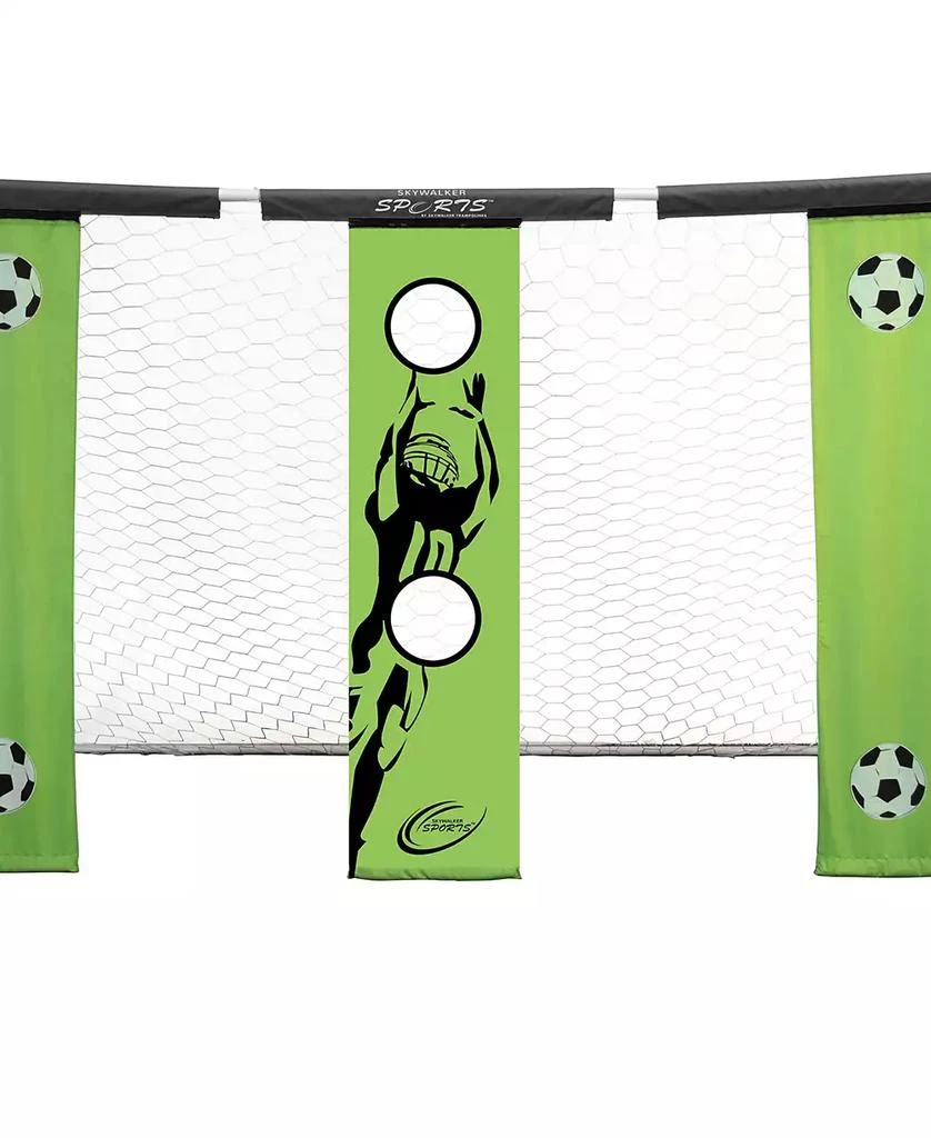 Skywalker Trampolines Skywalker Sports 12' x 7' Soccer Goal with Practice Banners 2