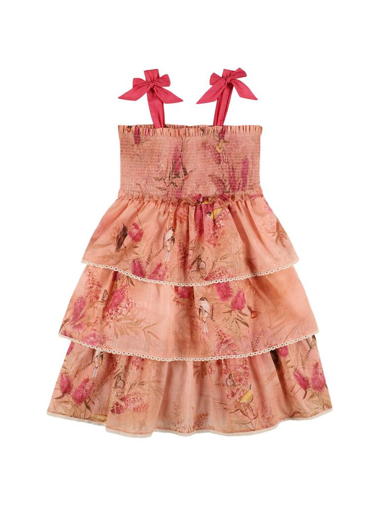 Zimmermann Floral Print Cotton Muslin Dress