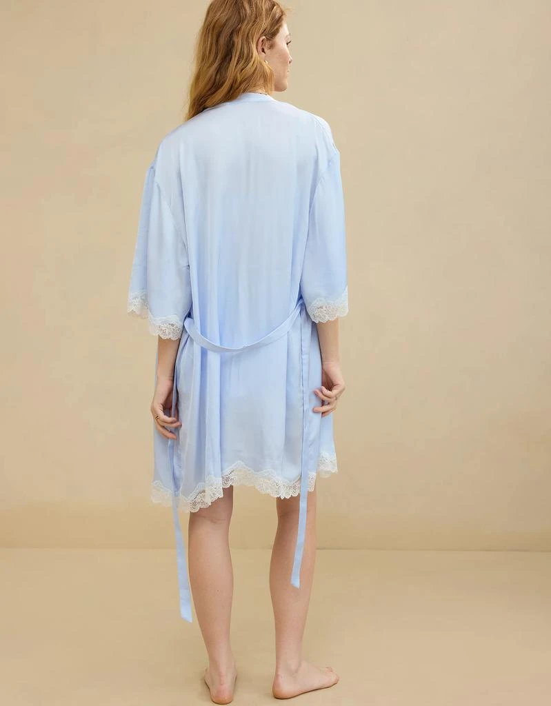 Aerie Aerie Off-Duty Satin Robe 2