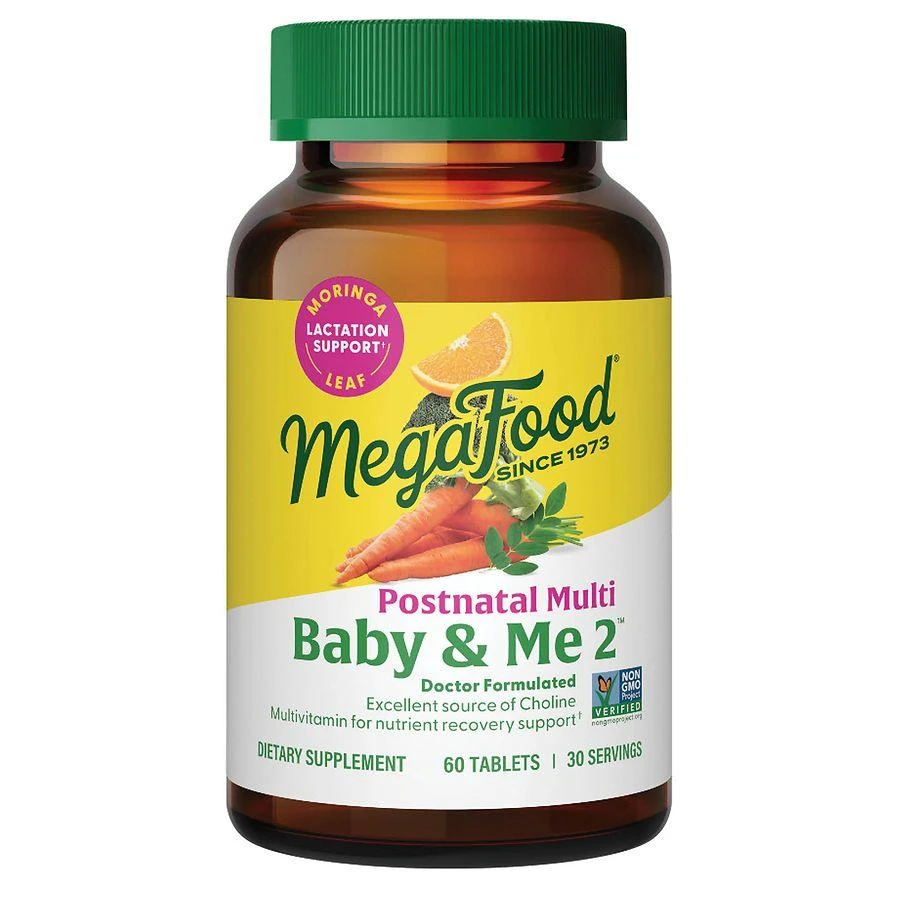 MegaFood Baby 
Me 2 Postnatal Multivitamin