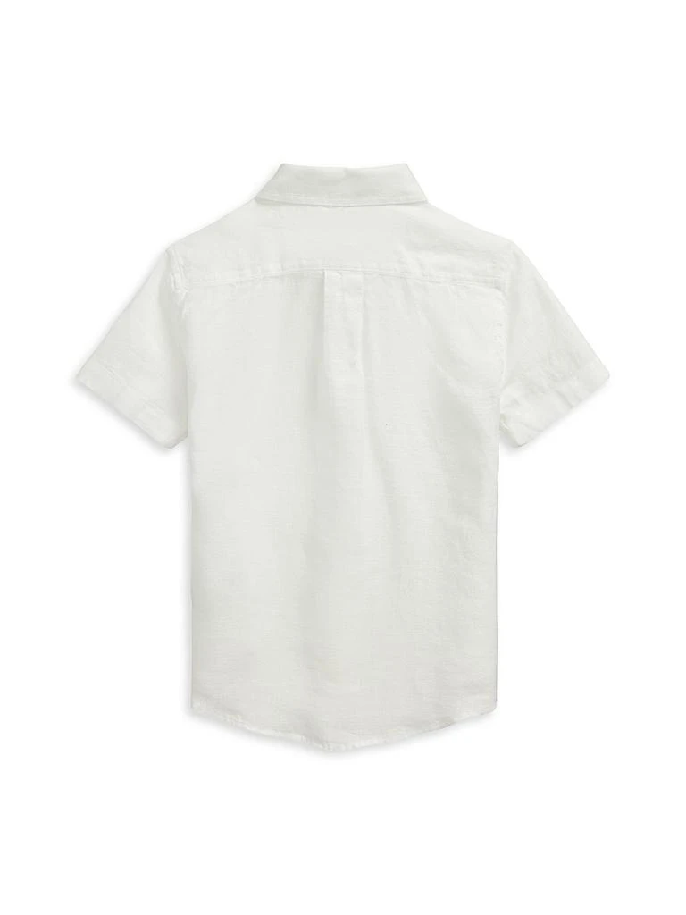 Ralph Lauren Little Boy's & Boy's Linen Short-Sleeve Shirt 3