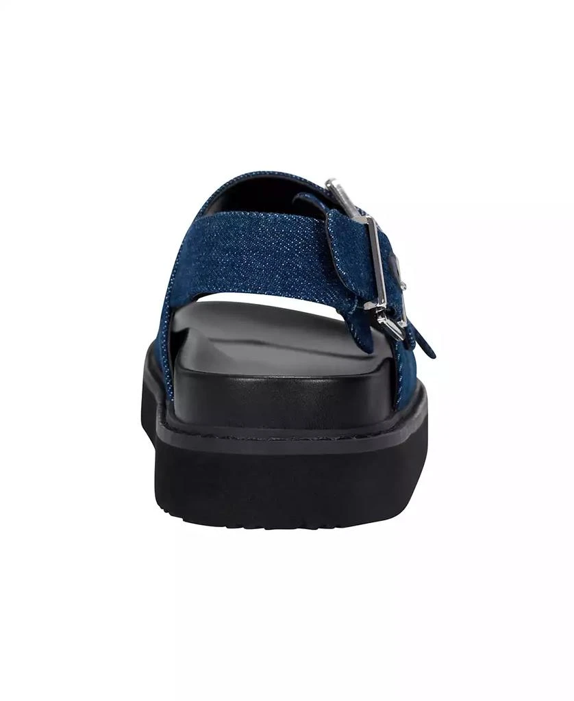 Marc Fisher Women's Agenda Buckle Straps Flatform Sandals 3
