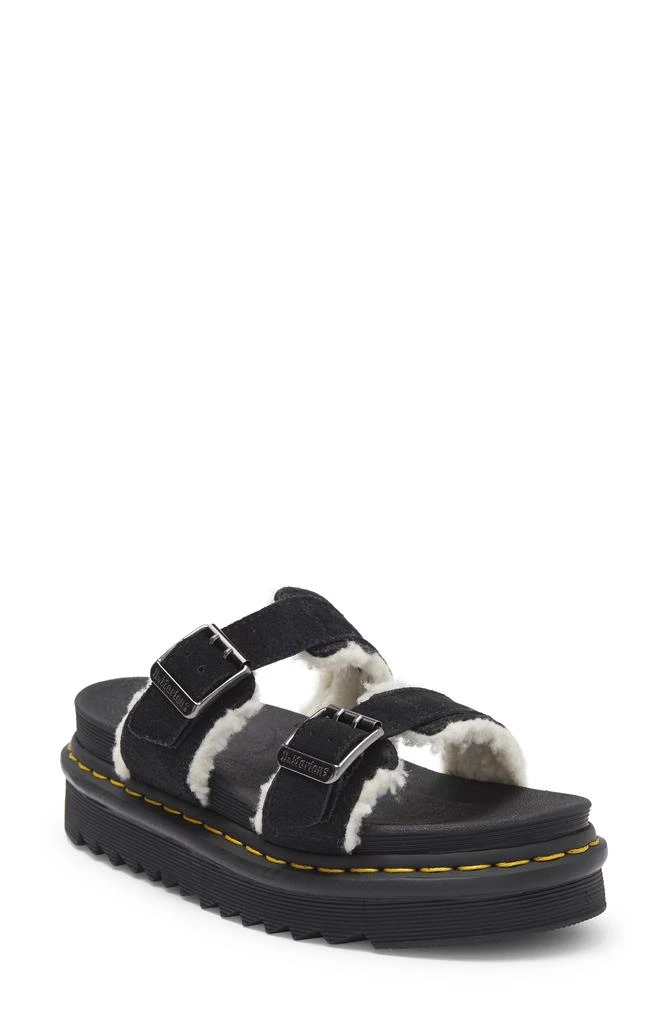Dr. Martens Myles Faux Shearling Lined Slide Sandal 1