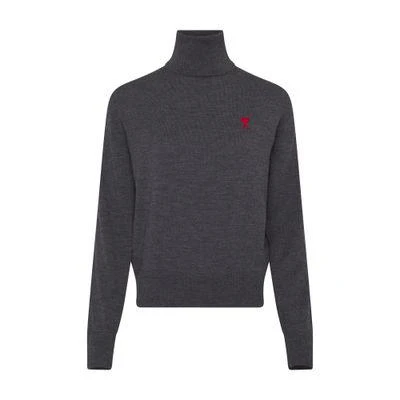 AMI Ami De Coeur turtleneck sweater 1