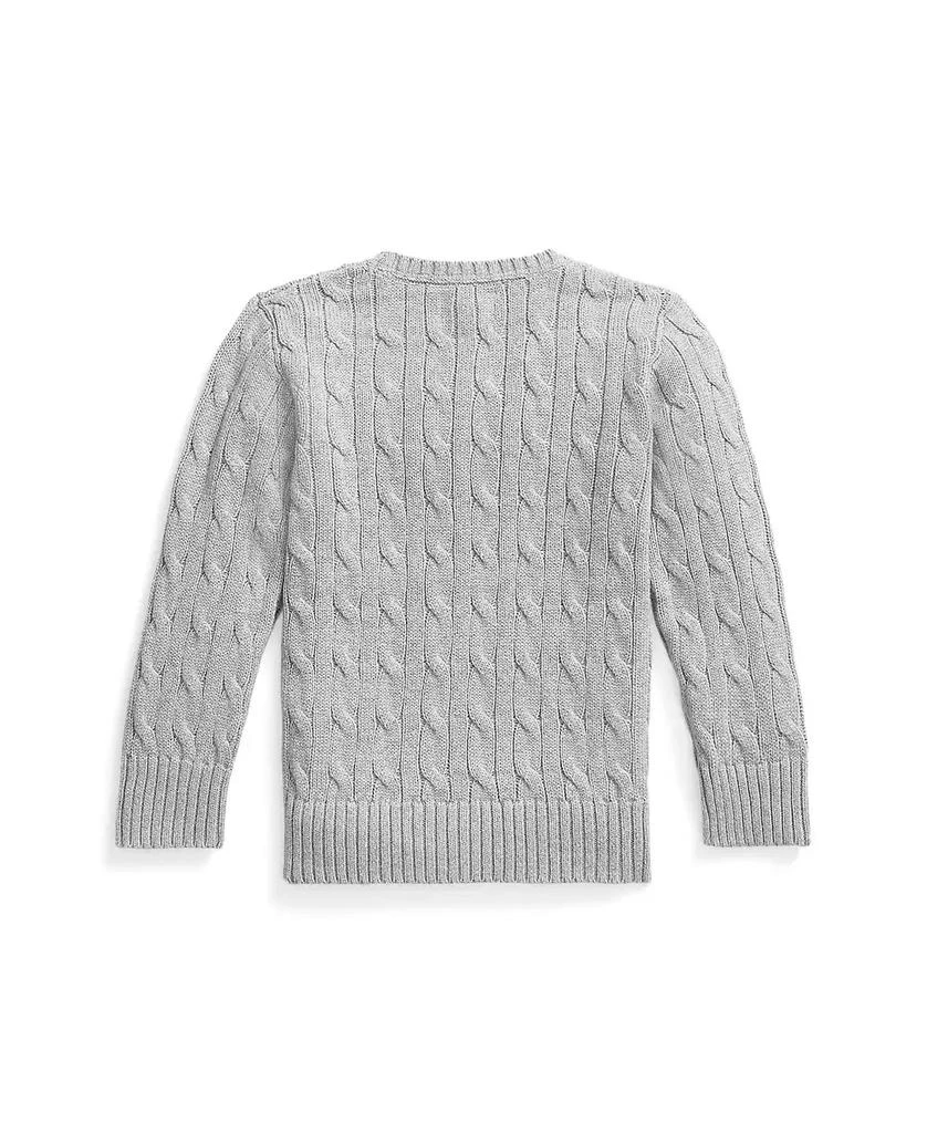 Ralph Lauren Toddler and Little Boys Cable-Knit Cotton Sweater 5