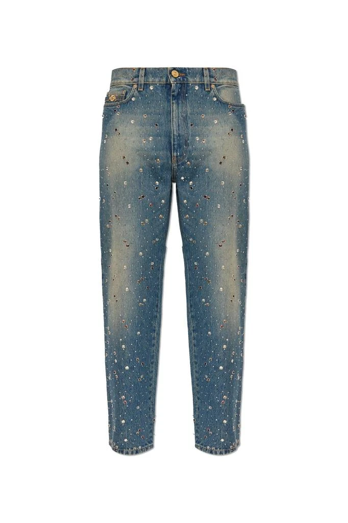 Versace Versace Embellished Denim Jeans 1