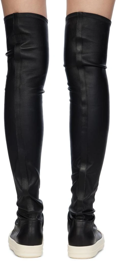 Rick Owens Black Stocking Boots 2
