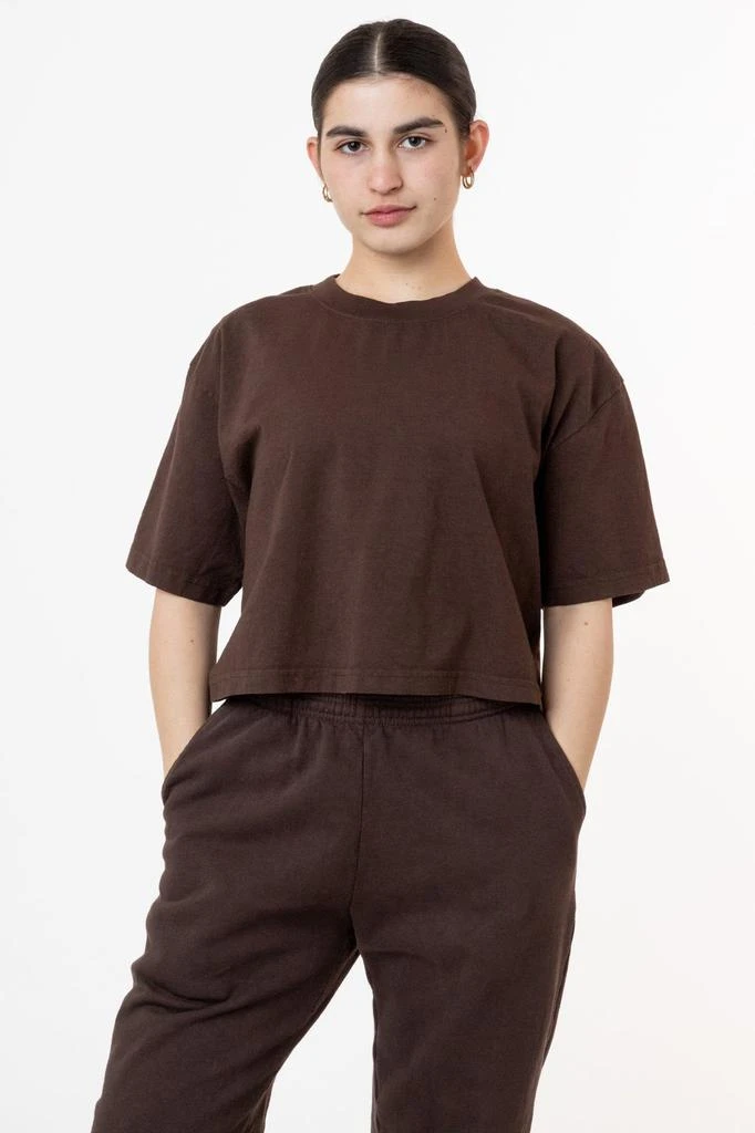 Los Angeles Apparel 1820GD - Oversized Crop Tee 5