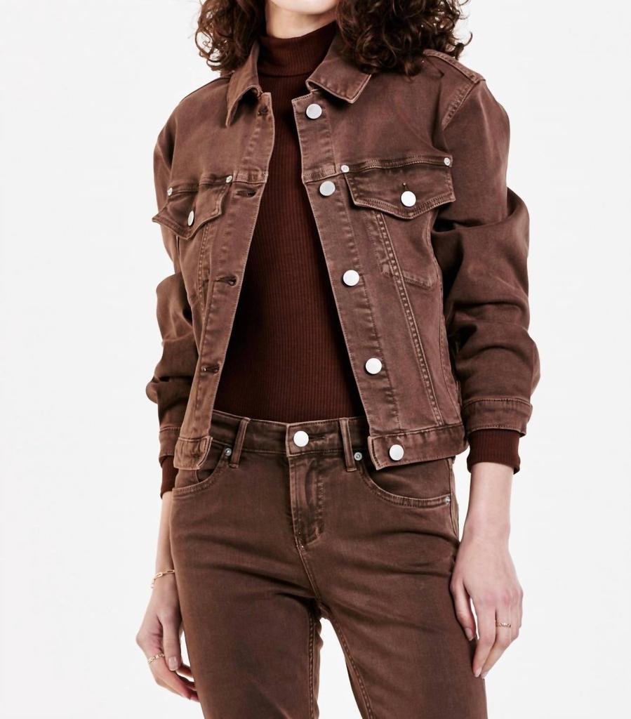 Dear John Denim Jules Jacket In Root Beer
