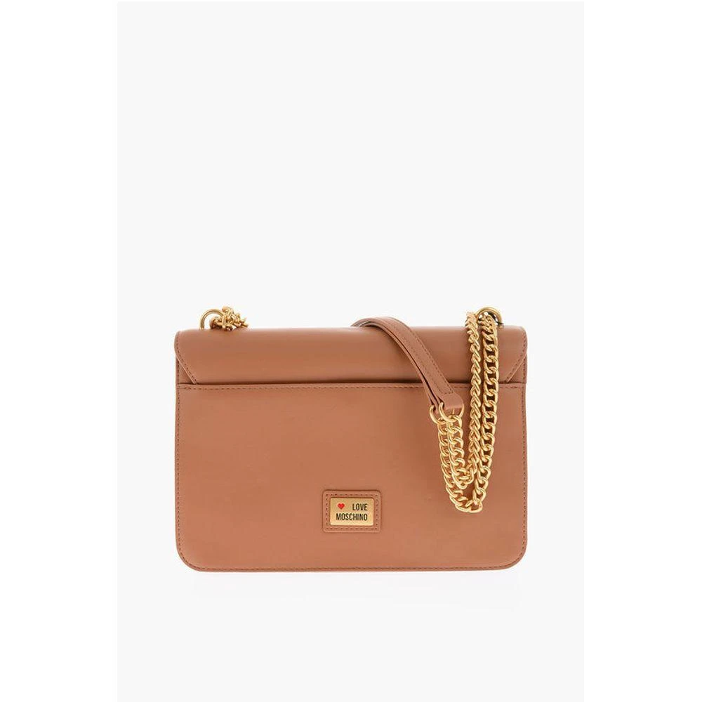 Moschino LOVE chain shoulder strap faux leather Women's bag 2
