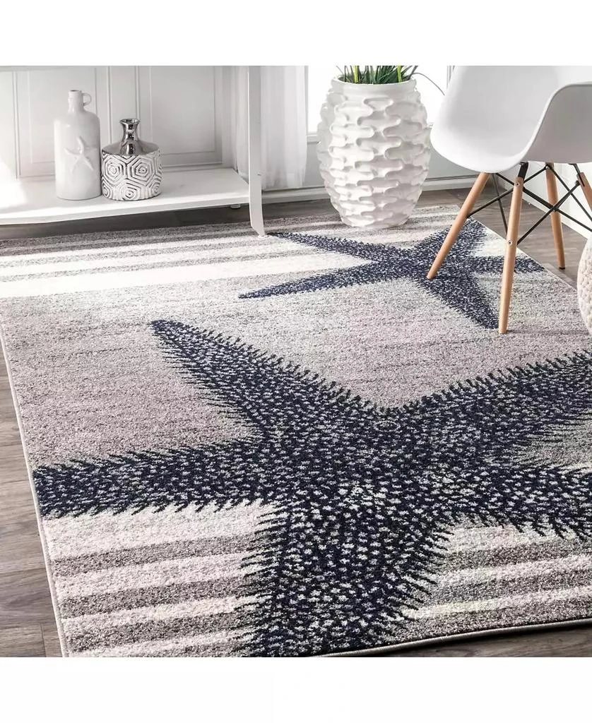 nuLOOM Thomas Paul BDTP02A Gray 6'7" x 9' Area Rug 4