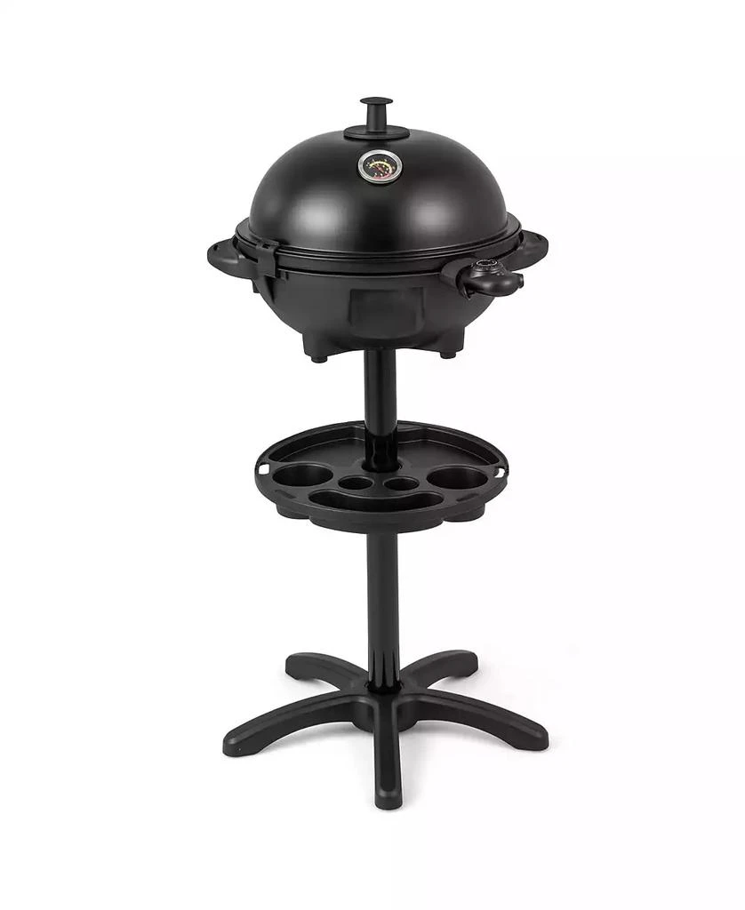 Ecooso Electric BBQ Grill 1200W Indoor Outdoor Grill with 2-Zone Non-Stick Grilling Plate