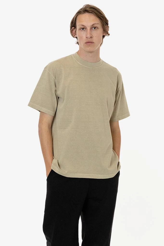 Los Angeles Apparel The 1801 - 6.5oz Garment Dye Crew Neck T-Shirt (Pigment Dye) 7