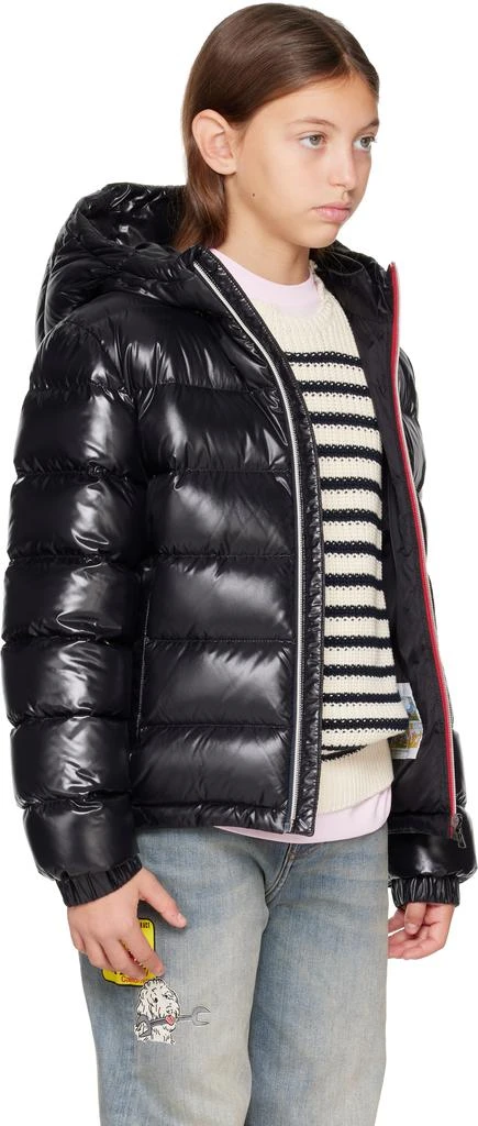 Moncler Big Kids Black New Aubert Hooded Down Jacket 2