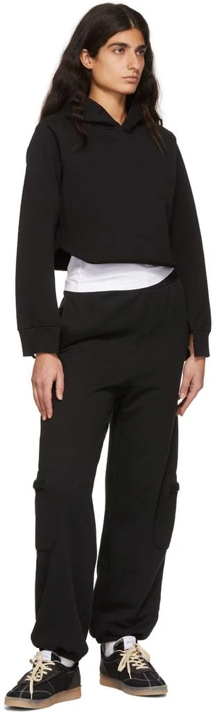 MAISON MARGIELA Black Cotton Hoodie 4